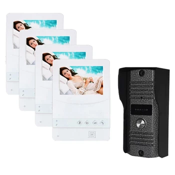 New Arrival TFT Monitor LCD Color 4.3"LCD Video Door Phone Doorbell Night Version Intercom Home Security Video system 1V4
New Arrival TFT Monitor LCD Color 4.3"LCD Video Door Phone Doorbell Night Version Intercom Home Security Video system 1V4