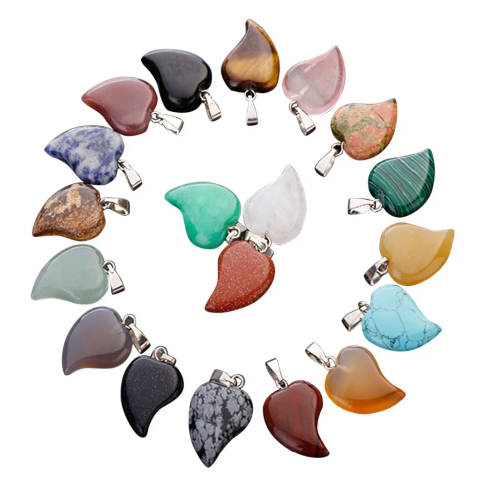 Wholesale 50pcs/lot natural Love Pendants Stone Small Heart Crystal Quartz Stone DIY Jewelry Making for Earring necklace free
Wholesale 50pcs/lot natural Love Pendants Stone Small Heart Crystal Quartz Stone DIY Jewelry Making for Earring necklace free