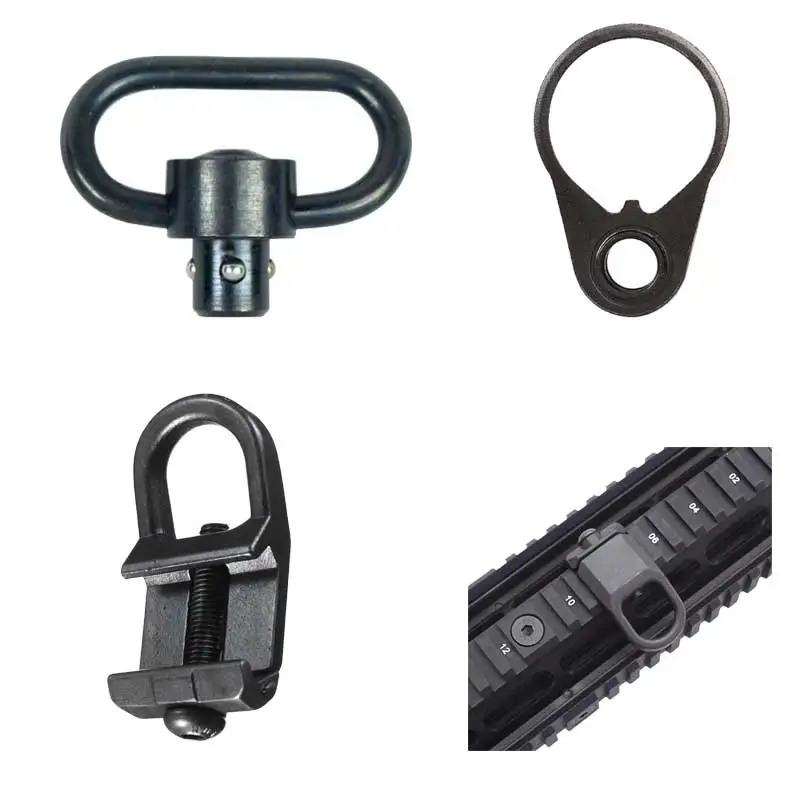 AAA Black Steel Heavy Duty Push Button QD Quick Release Gun Sling Swivel Mount Adapter for Hunting Acceossries
AAA Black Steel Heavy Duty Push Button QD Quick Release Gun Sling Swivel Mount Adapter for Hunting Acceossries