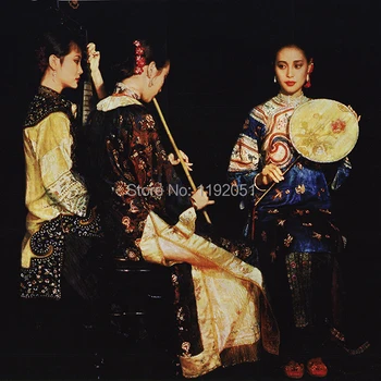 portrait canvas painting poster Chinese painting contemporary art museum collection palace beauty traditional style mural prints 
portrait canvas painting poster Chinese painting contemporary art museum collection palace beauty traditional style mural prints