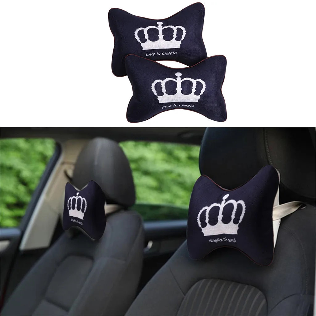 Car styling Warm Auto Car Headrest Pillowcase crown design Car Care Cervical Pillow pad car accessories dropshipping USPS
Car styling Warm Auto Car Headrest Pillowcase crown design Car Care Cervical Pillow pad car accessories dropshipping USPS