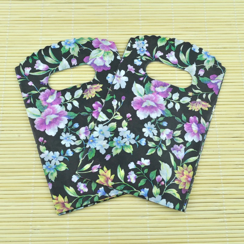 100pcs 9x15cm mini cute plastic handle gift bag shopping jewelry packagaing small bags Flower Style Bags
100pcs 9x15cm mini cute plastic handle gift bag shopping jewelry packagaing small bags Flower Style Bags