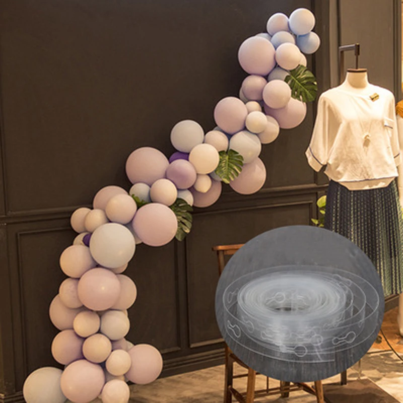 5M/lot Balloons Accessories Balloon Chain Wedding Decoration Birthday Balloons Backdrop Decor Accessories Seal accessories
5M/lot Balloons Accessories Balloon Chain Wedding Decoration Birthday Balloons Backdrop Decor Accessories Seal accessories