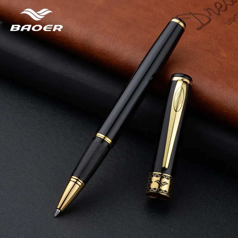 Baoer 68 Rollerball pen Metal pens Ball pen Caneta de luxo Corporate Gifts Roller pen 0.5mm Black Refill Stylo Bille De Luxe
Baoer 68 Rollerball pen Metal pens Ball pen Caneta de luxo Corporate Gifts Roller pen 0.5mm Black Refill Stylo Bille De Luxe