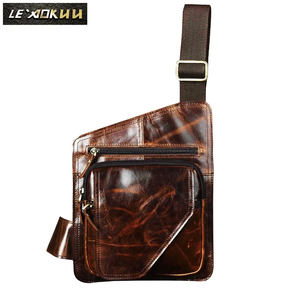 Coffee Men Leather Casual Design Waist Pack Chest Sling Bag One Shoulder Bag Fashion Travel Crossbody Bag Daypack Male B214c
Coffee Men Leather Casual Design Waist Pack Chest Sling Bag One Shoulder Bag Fashion Travel Crossbody Bag Daypack Male B214c