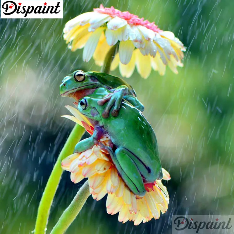 Dispaint Full Square/Round Drill 5D DIY Diamond Painting "Flower frog scenery" 3D Embroidery Cross Stitch 5D Home Decor A10860
Dispaint Full Square/Round Drill 5D DIY Diamond Painting "Flower frog scenery" 3D Embroidery Cross Stitch 5D Home Decor A10860