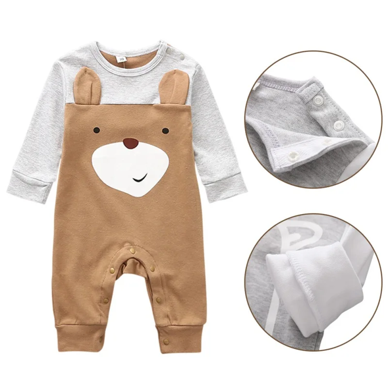 Newborn Baby Romper For Boys Girls Rompers Playsuits Cotton Long Sleeve Animal Baby Clothes Infant Pajamas Underwear 0-12M
Newborn Baby Romper For Boys Girls Rompers Playsuits Cotton Long Sleeve Animal Baby Clothes Infant Pajamas Underwear 0-12M