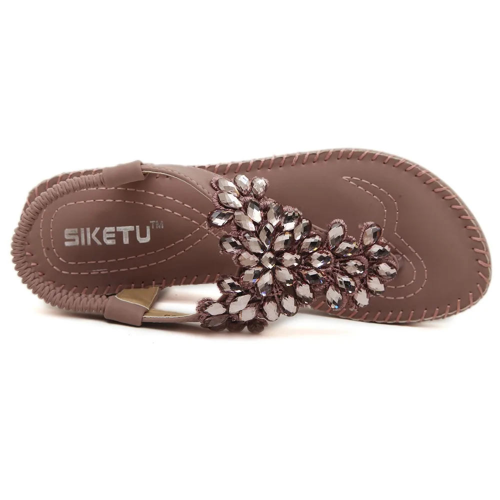 SIKETU Brand 2017 New Korean Rhinestone Sandals Women Heels Flip Flops Shoes Woman 35-40 SIKETU Brand 2017 New Korean Rhinestone Sandals Women Heels Flip Flops Shoes Woman 35-40