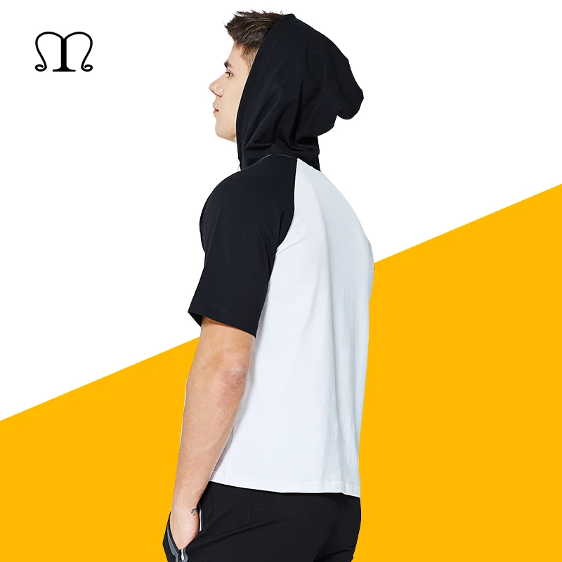 Men's Hooded T Shirt Patchwork 2019 Brand Clothing O neck Men Fashion Tshirts Fitness Casual For Male T-shirt US Size S-2XL
Men's Hooded T Shirt Patchwork 2019 Brand Clothing O neck Men Fashion Tshirts Fitness Casual For Male T-shirt US Size S-2XL