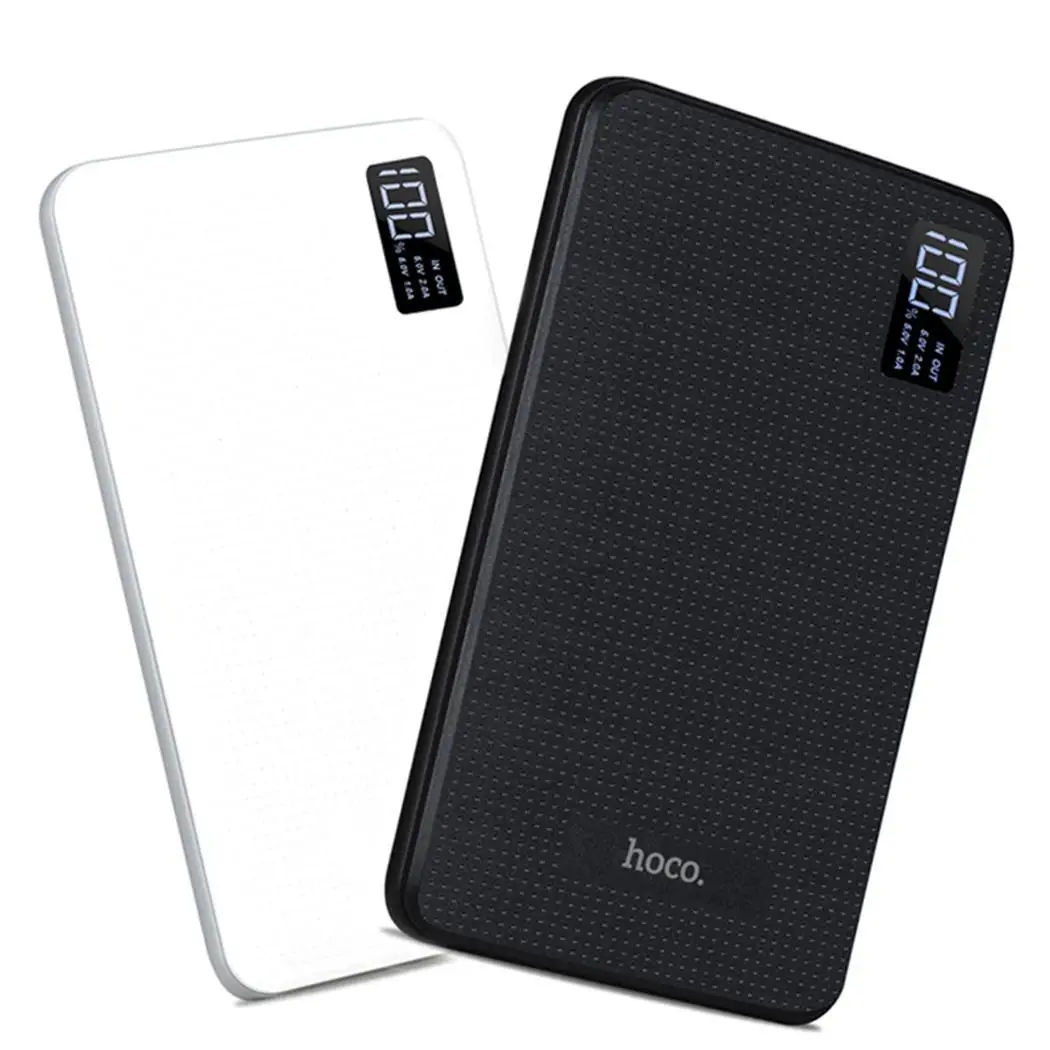 HOCO power Bank 30000 мАч 3USB портативное Внешнее зарядное устройство для мобильного
