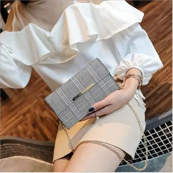 2018 Hottest Women Shoulder Bag Luxury Handbag Famous Brand Women Plaid Lattice Handbag Designer Chains Crossbody Bags for Women
2018 Hottest Women Shoulder Bag Luxury Handbag Famous Brand Women Plaid Lattice Handbag Designer Chains Crossbody Bags for Women