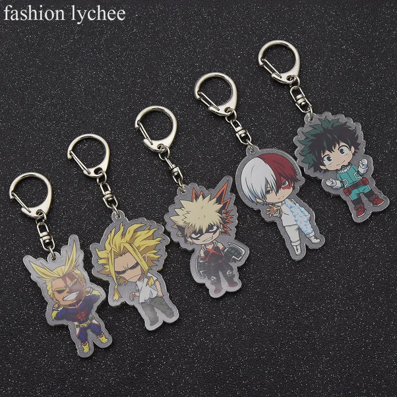 fashion lychee Anime My Hero Academia Key Chain Acrylic Two Sides Key Ring Izuku Midoriya Katsuki Bakugo Cosplay Key Ring
fashion lychee Anime My Hero Academia Key Chain Acrylic Two Sides Key Ring Izuku Midoriya Katsuki Bakugo Cosplay Key Ring