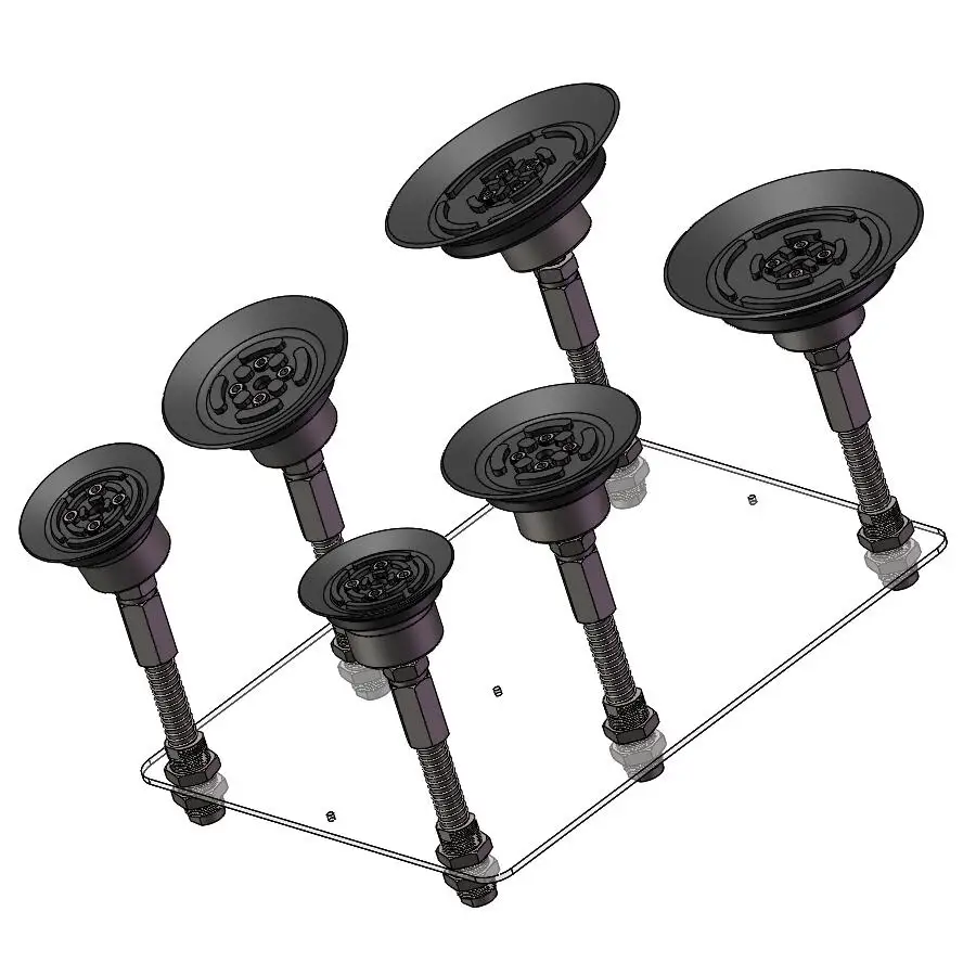LNAPF-ESWA-6-TS-150-50-N, Swivel pad with spring fitting, universal swing vacuum chuck, ball joint vacuum suction cups
LNAPF-ESWA-6-TS-150-50-N, Swivel pad with spring fitting, universal swing vacuum chuck, ball joint vacuum suction cups