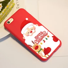 

ASINA Christmas Phone Case For iPhone 7 8 X Xs Max Soft Silicone Cover For iPhone 7 8 Plus XR Case Santa Claus Christmas Gift