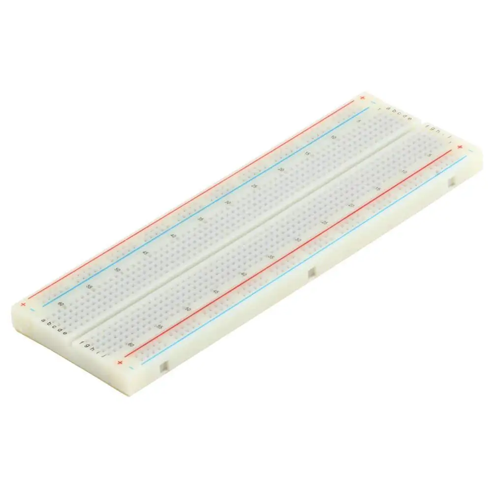 MB-102 Solderless Breadboard Protoboard 830 point PCB bread board Tie Points 2 buses Test Circuit
MB-102 Solderless Breadboard Protoboard 830 point PCB bread board Tie Points 2 buses Test Circuit