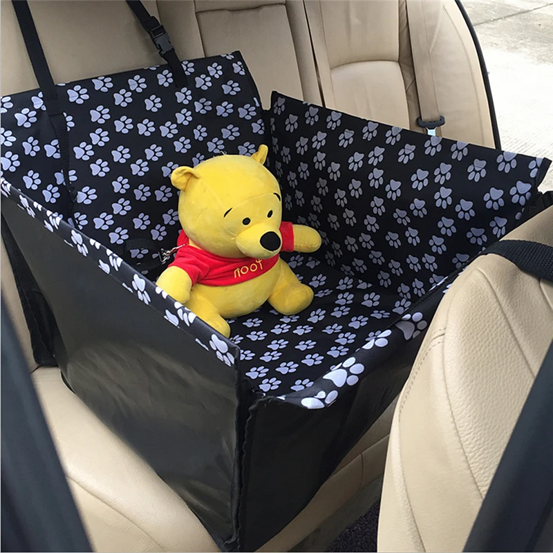 Pet Carriers Oxford Fabric Paw Pattern Car Pet Seat Cover Dog Car Back Seat Carrier Waterproof Pet Mat Hammock Cushion Protector
Pet Carriers Oxford Fabric Paw Pattern Car Pet Seat Cover Dog Car Back Seat Carrier Waterproof Pet Mat Hammock Cushion Protector