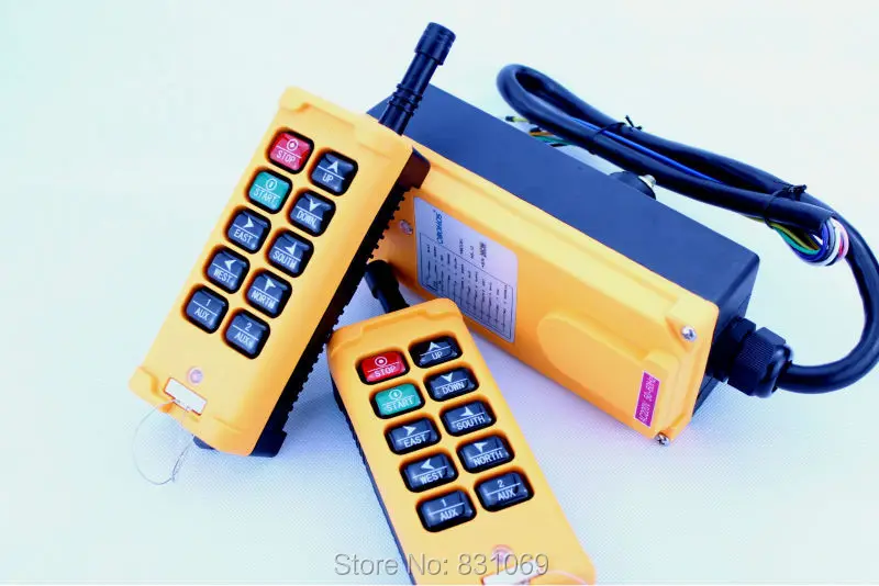 1pcs HS-10 AC/DC24V 10 keys Control industrial Remote Controller 2 Transmitter+1 Receiver Brand New
1pcs HS-10 AC/DC24V 10 keys Control industrial Remote Controller 2 Transmitter+1 Receiver Brand New