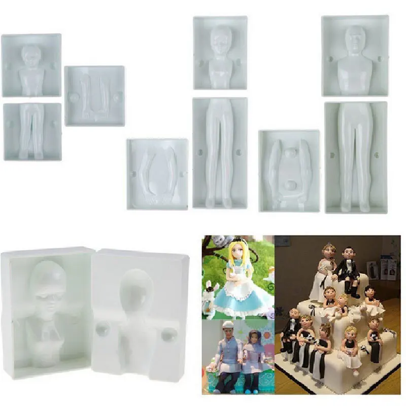 Hot Sale 3D Family Member Body Molds Figure Cutter Mold Cake Decorating Tools Baking Sugarcraft Fondant Modelling
Hot Sale 3D Family Member Body Molds Figure Cutter Mold Cake Decorating Tools Baking Sugarcraft Fondant Modelling