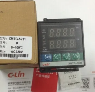 c-linTemperature Controller XMTG-5211 AC220V type k 0-400 Digital thermostat display
c-linTemperature Controller XMTG-5211 AC220V type k 0-400 Digital thermostat display