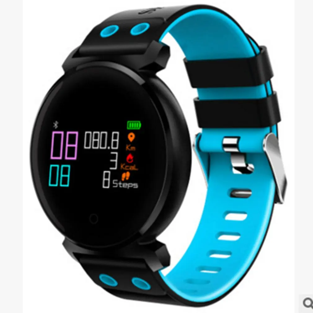 K2 Round Dial Pedometer Smart Band Blood Pressure Heart Rate Blood Oxygen Monitor Daily Waterproof Fitness Tracker Watch
K2 Round Dial Pedometer Smart Band Blood Pressure Heart Rate Blood Oxygen Monitor Daily Waterproof Fitness Tracker Watch