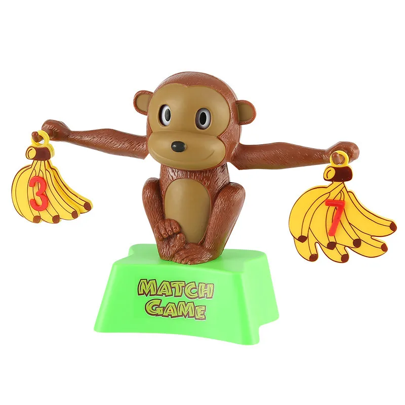 

Match game Monkey Match Math Balancing Scale Number Balance Game Children Educational Toy to Learn add and subtract