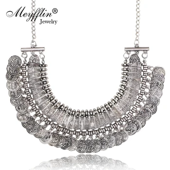 Vintage Maxi Statement Necklaces & Pendants Bohemian Coin Necklace Women 2020 Female Choker Collier Femme Boho Jewelry Bijoux
Vintage Maxi Statement Necklaces & Pendants Bohemian Coin Necklace Women 2020 Female Choker Collier Femme Boho Jewelry Bijoux
