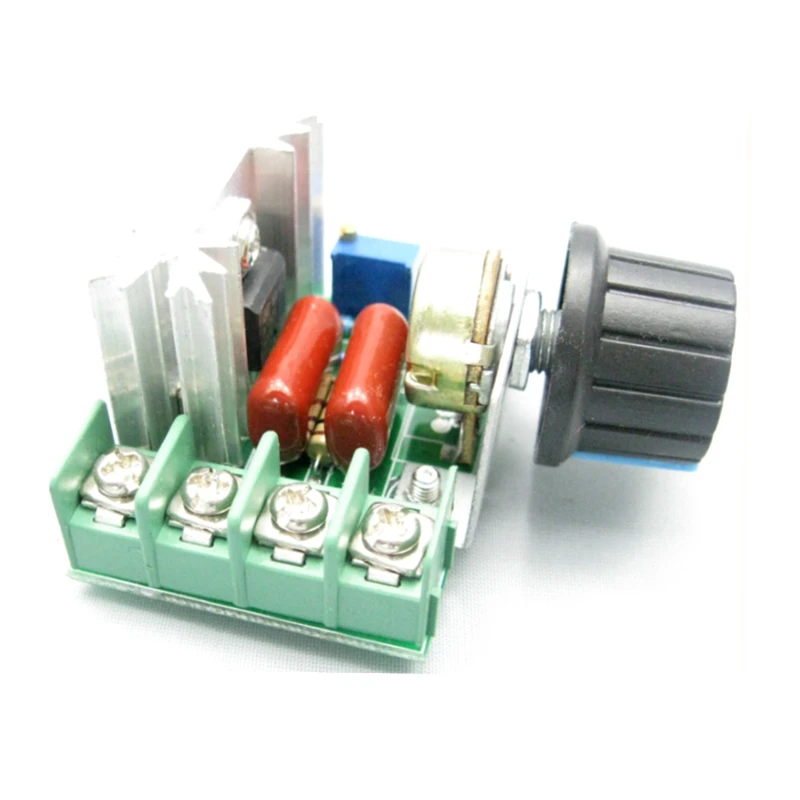 Voltage Regulator AC220V 2000W SCR Volt Control Instrument With Dimming Speed Temperature Control Module
Voltage Regulator AC220V 2000W SCR Volt Control Instrument With Dimming Speed Temperature Control Module