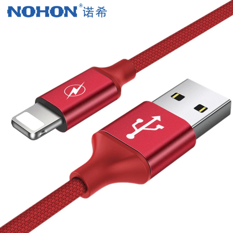 NOHON Durable Lighting Charger Line For iPhone 6 7 8 X Plus 10 Charge Cables For iPad Mini Short Long Charging Cables 0.25/1/3M
NOHON Durable Lighting Charger Line For iPhone 6 7 8 X Plus 10 Charge Cables For iPad Mini Short Long Charging Cables 0.25/1/3M
