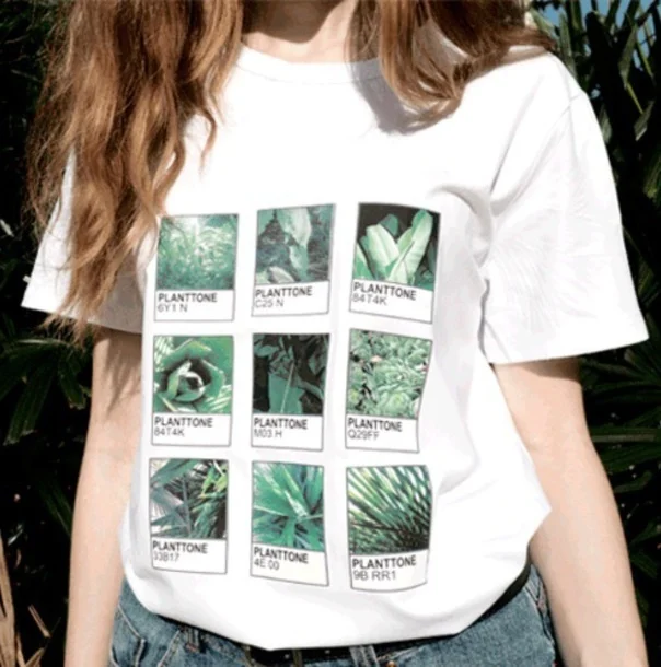 kuakuayu HJN Planttone Plants Leaf Print T-Shirt Women Tumblr Fashion Cute Aesthetic White Tee
kuakuayu HJN Planttone Plants Leaf Print T-Shirt Women Tumblr Fashion Cute Aesthetic White Tee