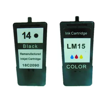 LM14 LM15 Ink Cartridge Remanufactured for lexmark 14 15 Z2300 Z2320 X2650 X2600 X2670 Printer Inkjet 18C2090 18C2110
LM14 LM15 Ink Cartridge Remanufactured for lexmark 14 15 Z2300 Z2320 X2650 X2600 X2670 Printer Inkjet 18C2090 18C2110