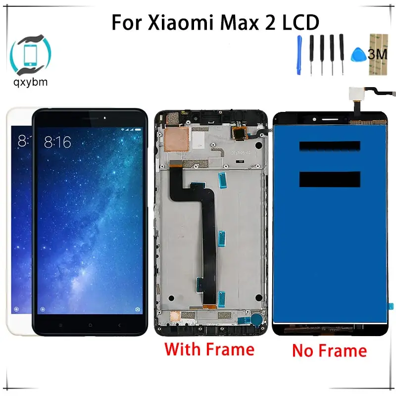 For Xiaomi Mi MAX 2 100% Tested LCD Display Touch Screen Digitizer Replacement Parts 6.44 Inch Mobile Phone LCD with 3M Sticker
For Xiaomi Mi MAX 2 100% Tested LCD Display Touch Screen Digitizer Replacement Parts 6.44 Inch Mobile Phone LCD with 3M Sticker