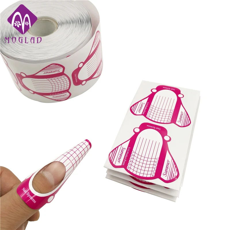 100Pcs French Nail Art Tips Acrylic UV Gel Extension Forms DIY Guide Tool Nail Form New Nail Art Tips Plane Shape Professional
100Pcs French Nail Art Tips Acrylic UV Gel Extension Forms DIY Guide Tool Nail Form New Nail Art Tips Plane Shape Professional