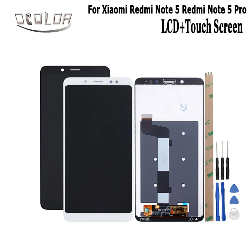ocolor For Xiaomi Redmi Note 5 LCD Display and Touch Screen +Tools +Adhesive 5.99'' For Xiaomi Redmi Note 5 Pro Phone Accessory
ocolor For Xiaomi Redmi Note 5 LCD Display and Touch Screen +Tools +Adhesive 5.99'' For Xiaomi Redmi Note 5 Pro Phone Accessory