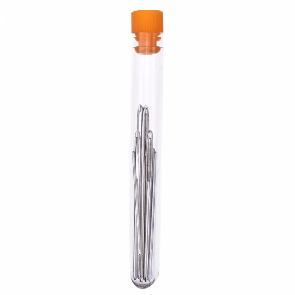 9pcs/Set Large Eye Needles Leather Sewing Needles Stainless Steel Needle Embroidery Tapestry Hand Sewing Accessories
9pcs/Set Large Eye Needles Leather Sewing Needles Stainless Steel Needle Embroidery Tapestry Hand Sewing Accessories