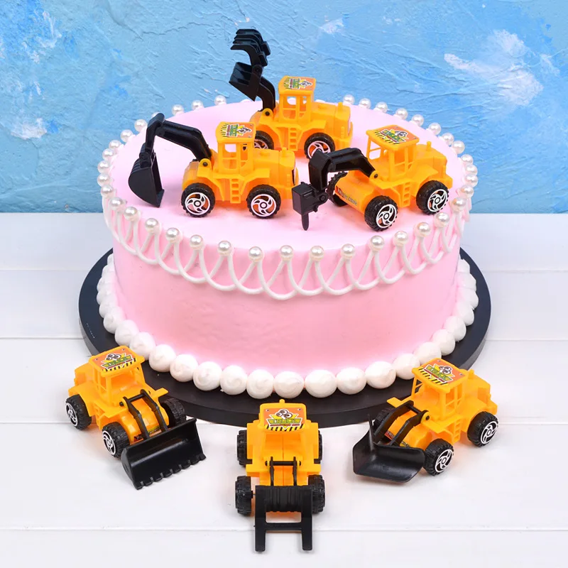 6pcs Engineering Car Cake Decorations for Kids Boy Birthday Party Accessories Mini Excavator Ornament Kids Gift Toys Truck
6pcs Engineering Car Cake Decorations for Kids Boy Birthday Party Accessories Mini Excavator Ornament Kids Gift Toys Truck
