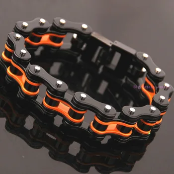 21.5cm*21mm Orange Black Mortorcycle Strong Men's Boy's Bracelet 316L Stainless Steel Gift Jewelry Heavy Huge 149g High Quality
21.5cm*21mm Orange Black Mortorcycle Strong Men's Boy's Bracelet 316L Stainless Steel Gift Jewelry Heavy Huge 149g High Quality