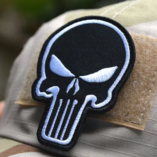 Exclusive 3D embroidery Punisher 3 armband morale color double-sided patch affixed military patches badges
Exclusive 3D embroidery Punisher 3 armband morale color double-sided patch affixed military patches badges
