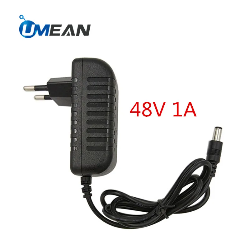 High Quality AC 100-240V DC 48V 1A 1000mA Switching Power Supply Adapter Charger EU US Plug
High Quality AC 100-240V DC 48V 1A 1000mA Switching Power Supply Adapter Charger EU US Plug