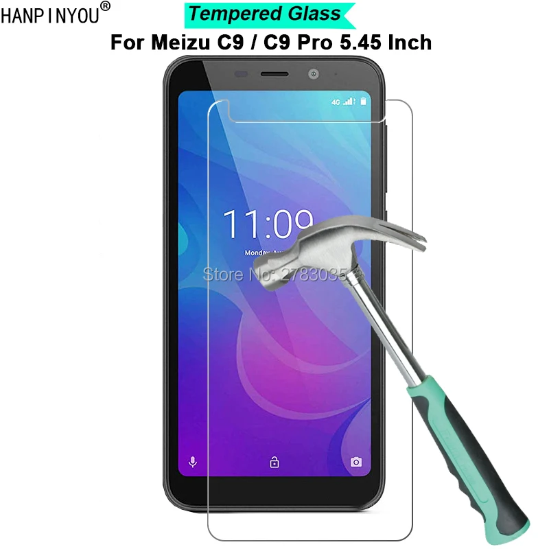 For Meizu C9 / C9 Pro 5.45" New 9H Hardness 2.5D Ultra-thin Toughened Tempered Glass Film Screen Protector Protect Guard
For Meizu C9 / C9 Pro 5.45" New 9H Hardness 2.5D Ultra-thin Toughened Tempered Glass Film Screen Protector Protect Guard