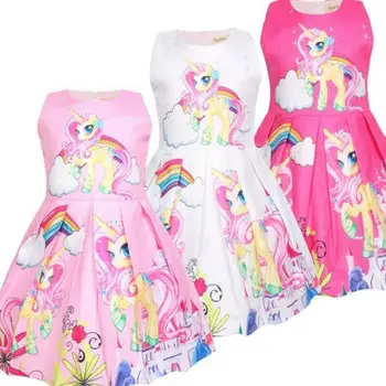 Girls Dress Summer Little Pony Dresses For Girls Party Dress Birthday Gift Costume Princess Dress 2-8 Years Children Clothing
Girls Dress Summer Little Pony Dresses For Girls Party Dress Birthday Gift Costume Princess Dress 2-8 Years Children Clothing