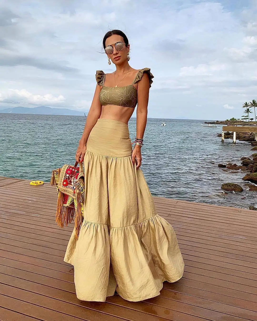 New 2019 Women Boho Solid Long Maxi Skirt Lady Beach High Wait Skirt Pleated Causal Sundress Summer Casual Bottoms Skirt
New 2019 Women Boho Solid Long Maxi Skirt Lady Beach High Wait Skirt Pleated Causal Sundress Summer Casual Bottoms Skirt