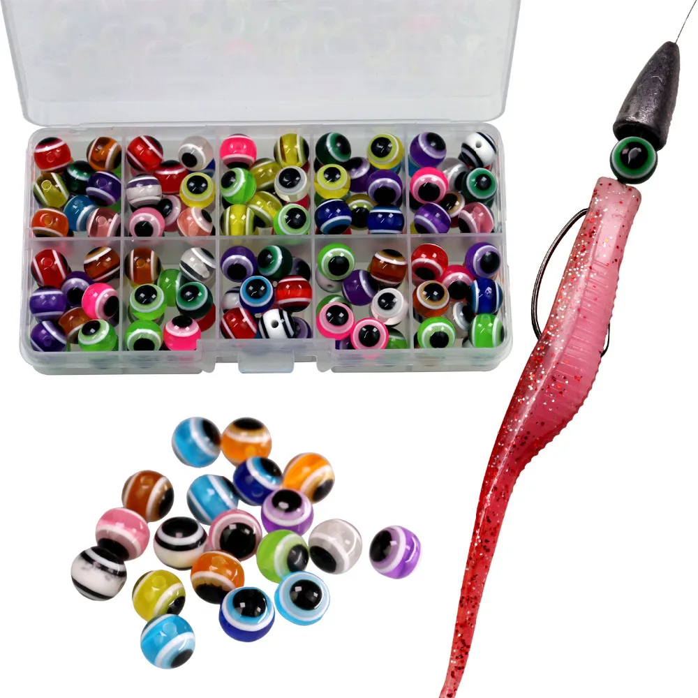 1 Box 6mm 8mm 10mm 12mm Fishing Eye Beads, Fish Eye Carolina Rigs Taxes Rigs DIY Kit Bass Fishing Lure Tackle With Box
1 Box 6mm 8mm 10mm 12mm Fishing Eye Beads, Fish Eye Carolina Rigs Taxes Rigs DIY Kit Bass Fishing Lure Tackle With Box