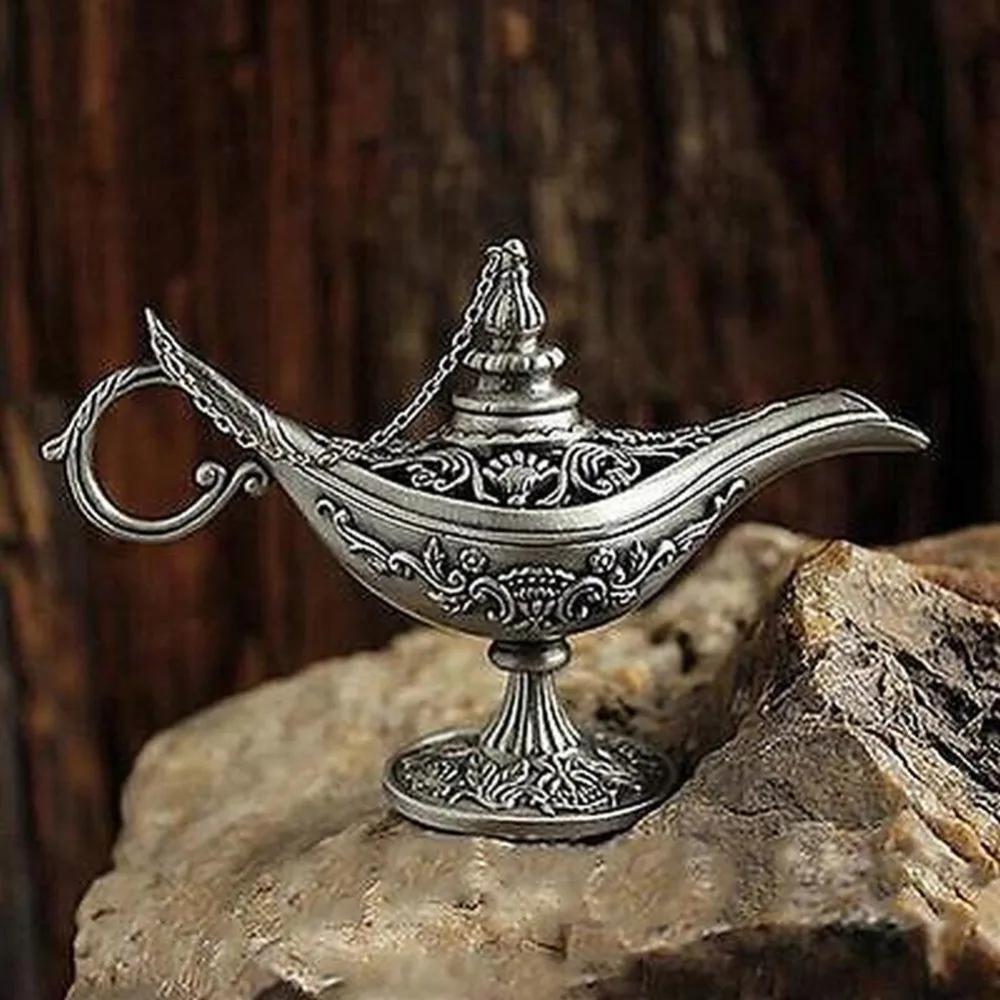 1 Pc Magic lamp shape Home Decor Backflow Incense Burner Copper Smoke Holder Plate Assuaging Calming Multipurpose Church
1 Pc Magic lamp shape Home Decor Backflow Incense Burner Copper Smoke Holder Plate Assuaging Calming Multipurpose Church