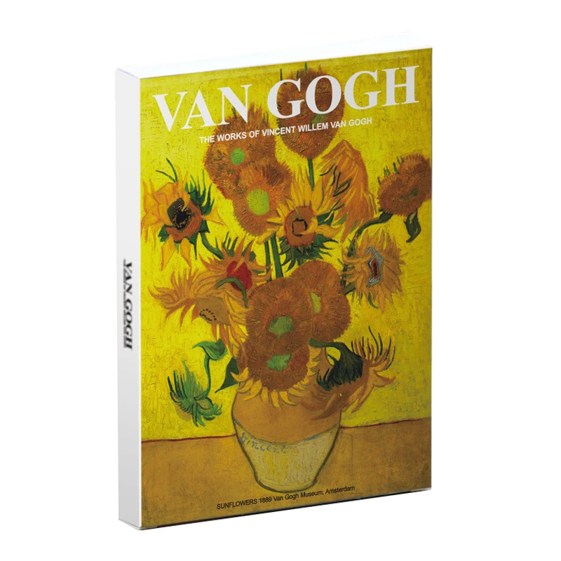 30 sheets/pack Van Gogh Paintings Postcard Vintage Flower Design Paper Card for Greeting Wish Birthday Gifts Stationery Supplies |
