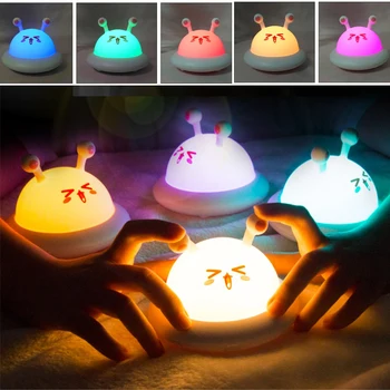 7 Colors Kawaii LED USB Baby Night Light Antenna Silicone Lamp Soft Cartoon Animal Cute Children Kids Gift Nursery Touch Sensor
7 Colors Kawaii LED USB Baby Night Light Antenna Silicone Lamp Soft Cartoon Animal Cute Children Kids Gift Nursery Touch Sensor