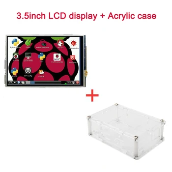 Raspberry Pi 3 Model B+ 3.5 inch LCD Display Module LCD Touch Screen with Acrylic Case Clear case Support Raspberry Pi 3 Model B
Raspberry Pi 3 Model B+ 3.5 inch LCD Display Module LCD Touch Screen with Acrylic Case Clear case Support Raspberry Pi 3 Model B