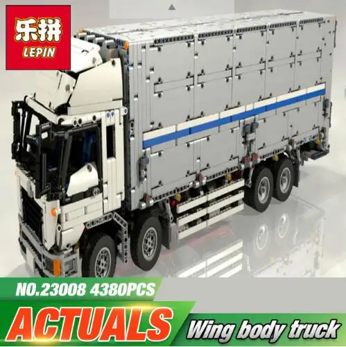 Lepin 23008 4380Pcs New Technical Series The MOC Wing Body Truck Set 1389 Building Block Bricks Kids Educational Toy Gift
Lepin 23008 4380Pcs New Technical Series The MOC Wing Body Truck Set 1389 Building Block Bricks Kids Educational Toy Gift
