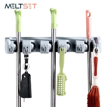 Kitchen Organizer Mop Holder 5/4/3 Position Brush Broom Hanger Storage Rack Household Mop Brush Hanger Kitchen Gadgets
Kitchen Organizer Mop Holder 5/4/3 Position Brush Broom Hanger Storage Rack Household Mop Brush Hanger Kitchen Gadgets