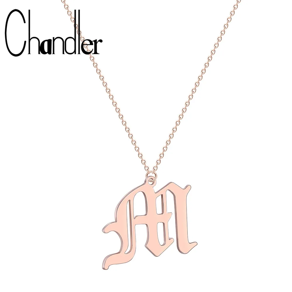 Chandler Initial Letters M Necklace Women Gold Color Chain Fashion Long Necklaces Tiny Pendant Boho Statement Necklace Collier
Chandler Initial Letters M Necklace Women Gold Color Chain Fashion Long Necklaces Tiny Pendant Boho Statement Necklace Collier