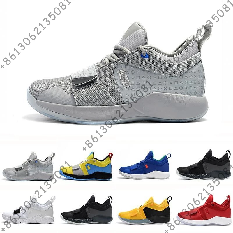 

University Red Opti Yellow Men Basketball Shoes Racer blue White Black Wolf Grey Mens George sports sneakers